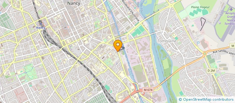 localisation de l'entreprise TKM FINANCES  NANCY