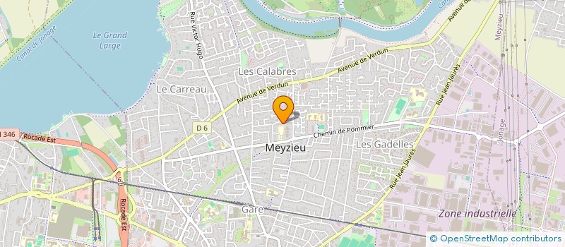 localisation de l'entreprise TKM REEDUCATION  MEYZIEU