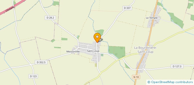 localisation de l'entreprise TKMC HOLDING à LA BOURDINIERE-SAINT-LOUP