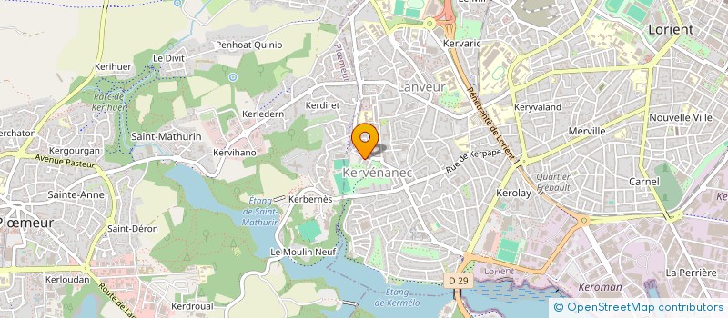 localisation de l'entreprise TKMI  LORIENT