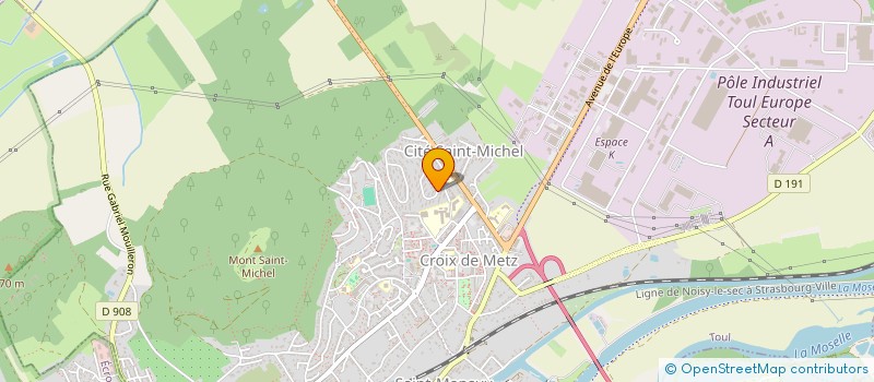 localisation de l'entreprise TKN  TOUL