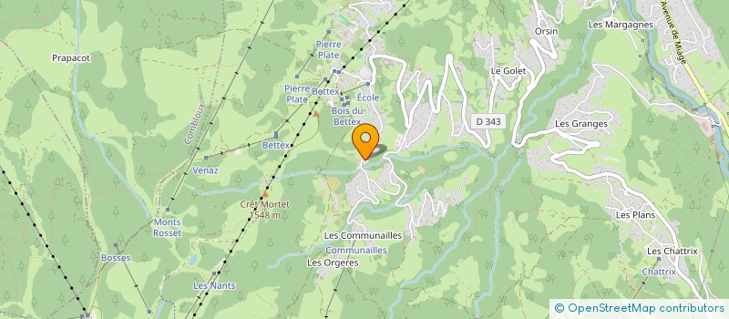 localisation de l'entreprise TKNOMAT  SAINT-GERVAIS-LES-BAINS