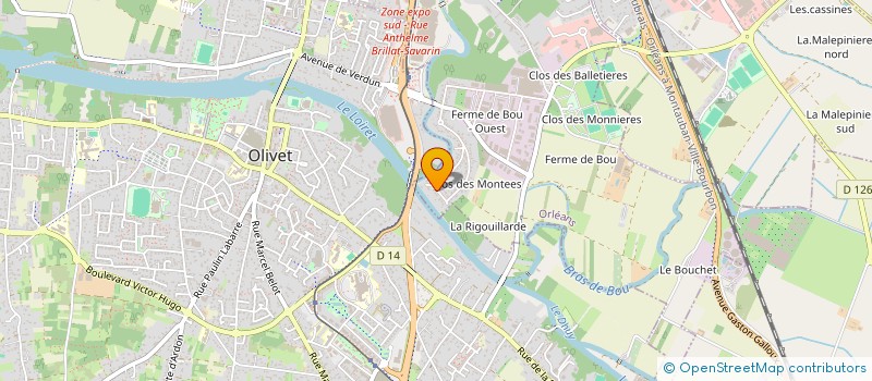 localisation de l'entreprise TKOCZ  ORLEANS