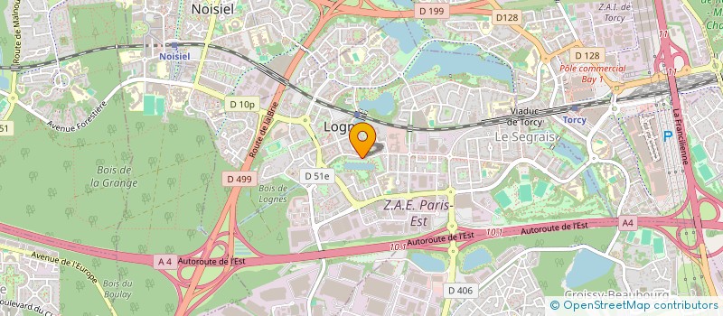 localisation de l'entreprise TKP CONSEIL & INGENIERIE à LOGNES