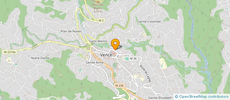 localisation de l'entreprise TKT  VENCE