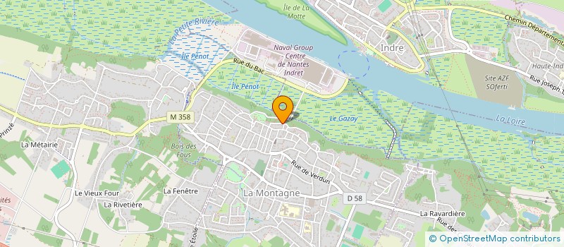 localisation de l'entreprise TKT CONSULTING à LA MONTAGNE
