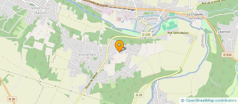 localisation de l'entreprise TKVP  VOULANGIS