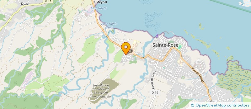 localisation de l'entreprise TKX SERVICES à SAINTE-ROSE