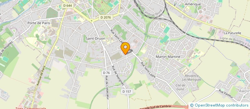 localisation de l'entreprise TKZ  CAMBRAI