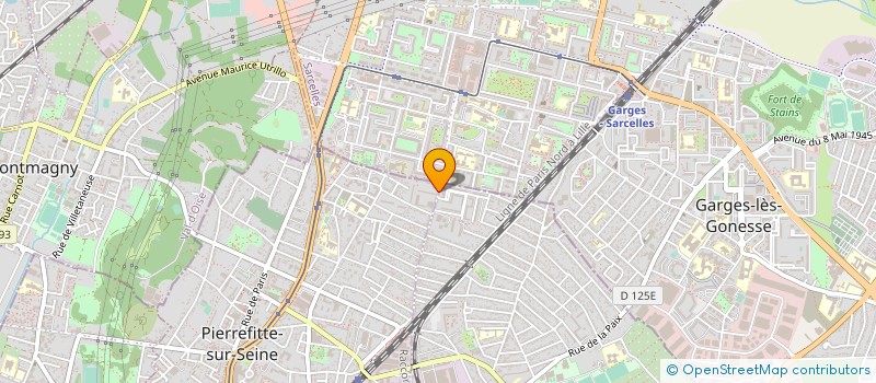 localisation de l'entreprise TL à PIERREFITTE-SUR-SEINE