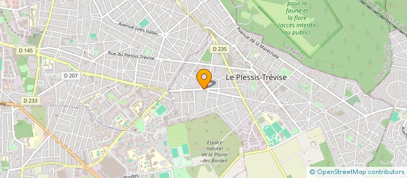 localisation de l'entreprise TL à LE PLESSIS-TREVISE