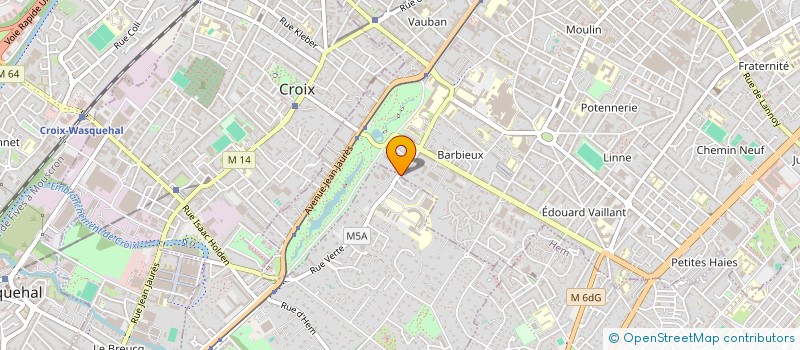 localisation de l'entreprise TL à CROIX
