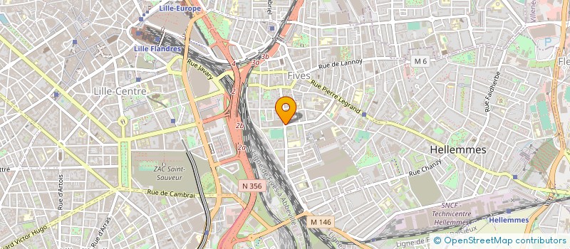 localisation de l'entreprise TL à LILLE