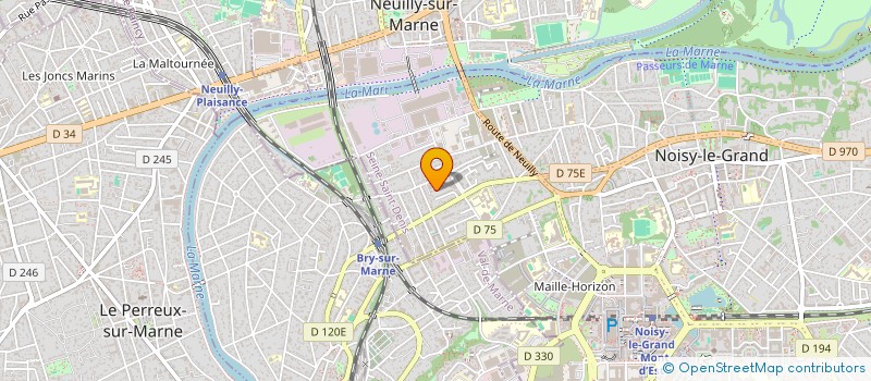 localisation de l'entreprise TL ADHESIF à NOISY-LE-GRAND