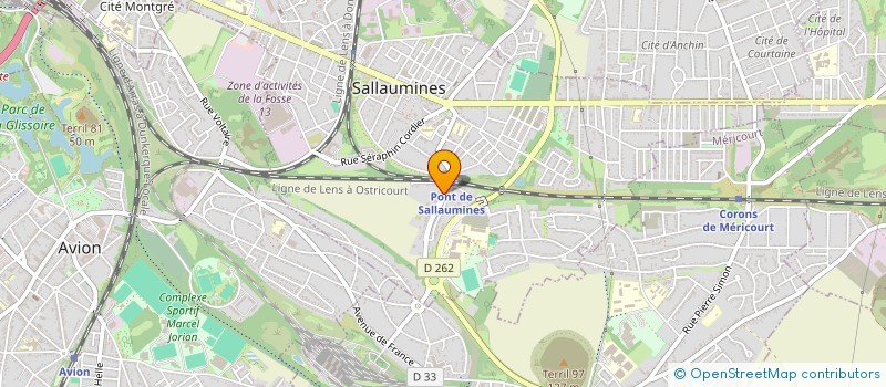 localisation de l'entreprise TL AMENAGEMENT  SALLAUMINES