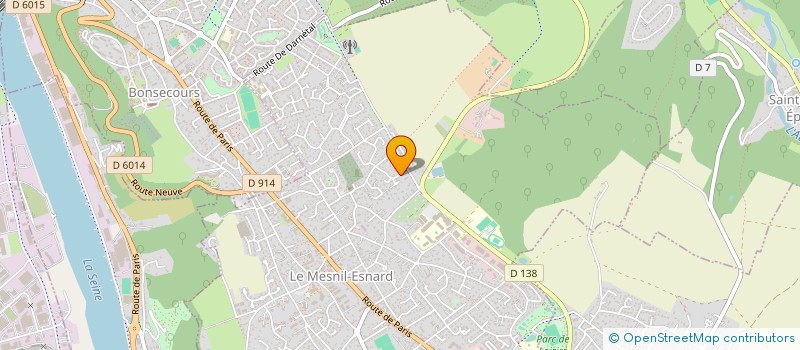 localisation de l'entreprise TL AUTO à LE MESNIL-ESNARD