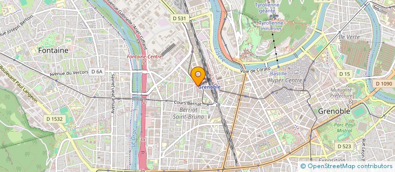 localisation de l'entreprise TL AVOCAT HOLDING  GRENOBLE