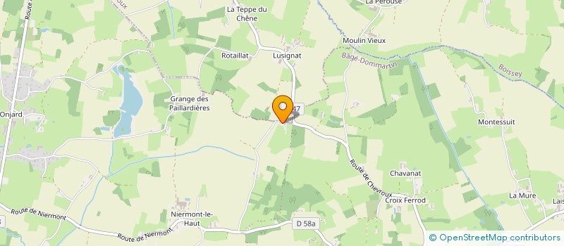 localisation de l'entreprise TL BAT MACONNERIE à BAGE-DOMMARTIN