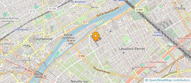localisation de l'entreprise TL CONSEILS à LEVALLOIS-PERRET