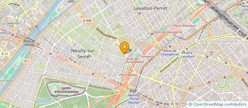 localisation de l'entreprise TL CONSEILS à NEUILLY-SUR-SEINE