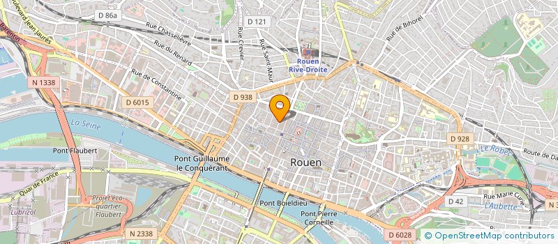 localisation de l'entreprise TL DESIGN à ROUEN