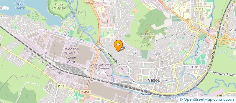 localisation de l'entreprise TL DESSIN  VESOUL