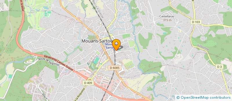 localisation de l'entreprise TL DIAGNOSTICS  VIDAUBAN