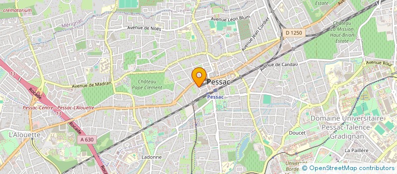 localisation de l'entreprise TL EVOLUTION à PESSAC