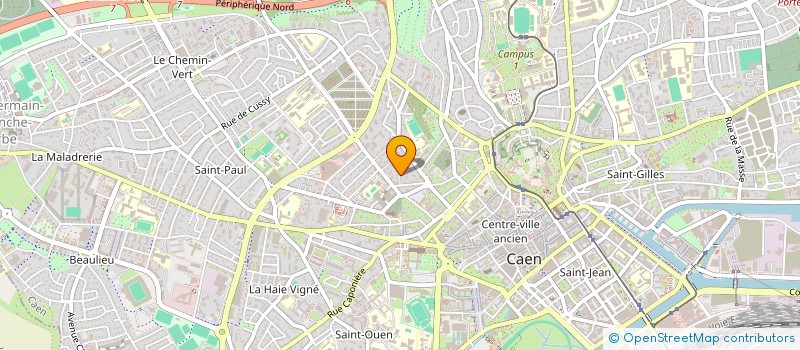 localisation de l'entreprise TL FINANCES à CAEN
