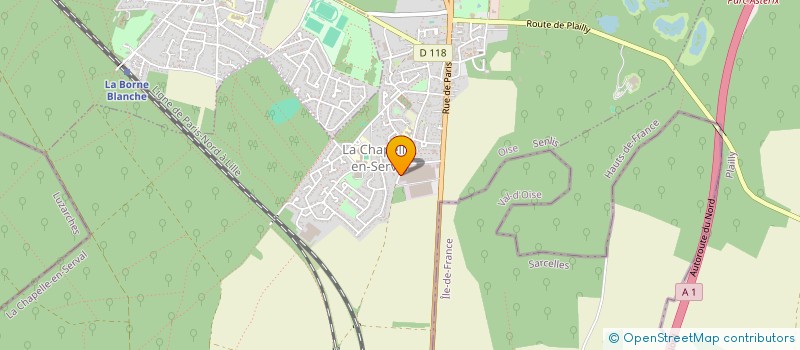 localisation de l'entreprise TL FUNERAIRE  LA CHAPELLE-EN-SERVAL