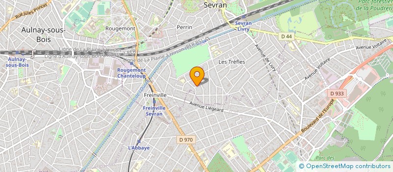 localisation de l'entreprise TL.GOMES à SEVRAN