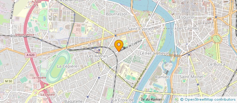localisation de l'entreprise TL HOLDING à TOULOUSE