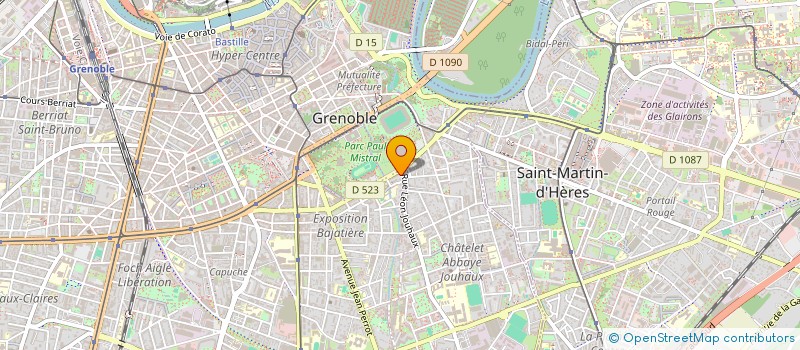 localisation de l'entreprise TL IMMO  GRENOBLE