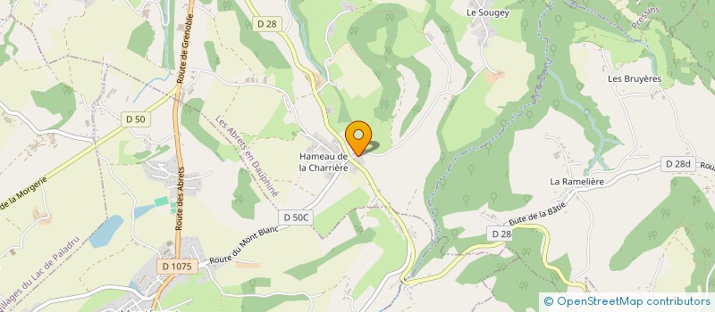 localisation de l'entreprise TL INGENIERIE MENUISERIE  LES ABRETS EN DAUPHINE