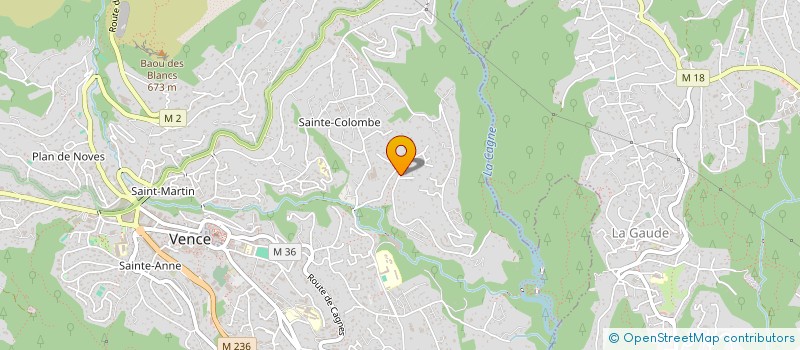 localisation de l'entreprise TL INVEST  VENCE