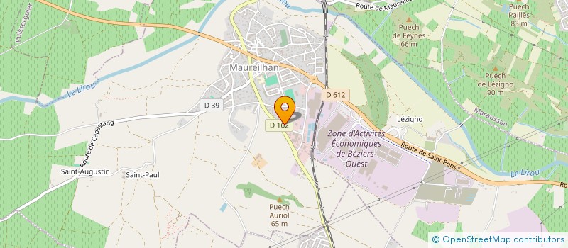 localisation de l'entreprise TL INVEST  MAUREILHAN