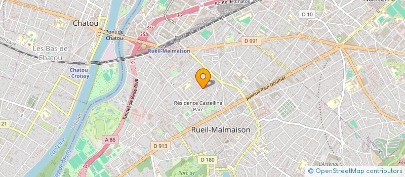 localisation de l'entreprise TL LABS à RUEIL-MALMAISON
