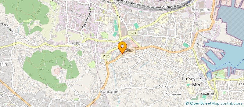 localisation de l'entreprise TL MECA AUTO à LA SEYNE SUR MER