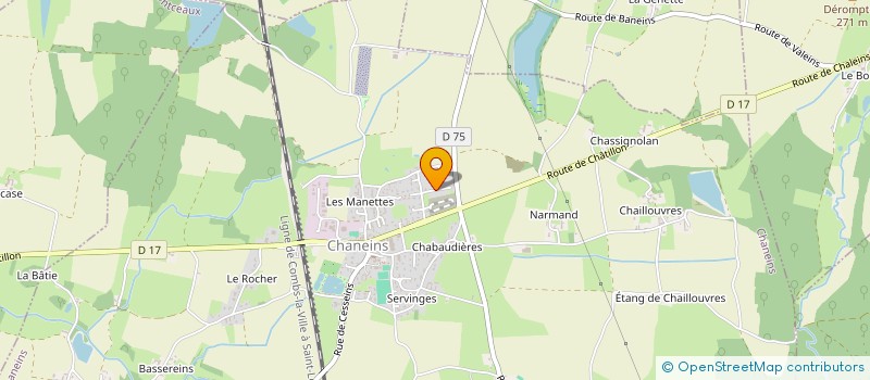 localisation de l'entreprise TL MOTORS à CHANEINS
