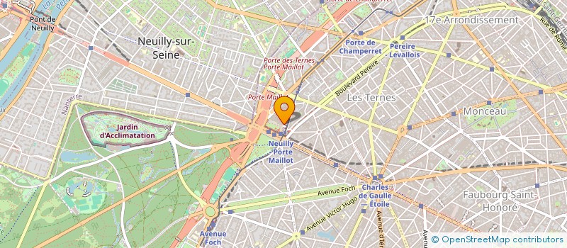 localisation de l'entreprise TL OPCO MAILLOT  PARIS