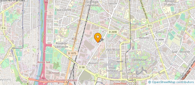 localisation de l'entreprise TL RENOV à GRENOBLE