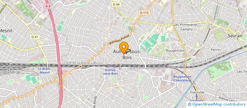localisation de l'entreprise TL'S COMPANY à AULNAY-SOUS-BOIS