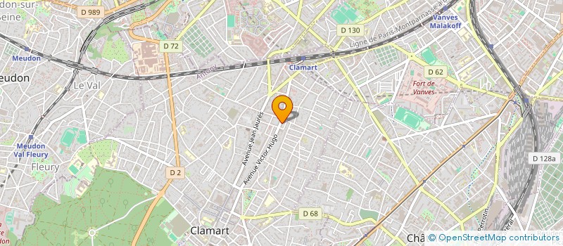 localisation de l'entreprise TL'S FORMATION à CLAMART