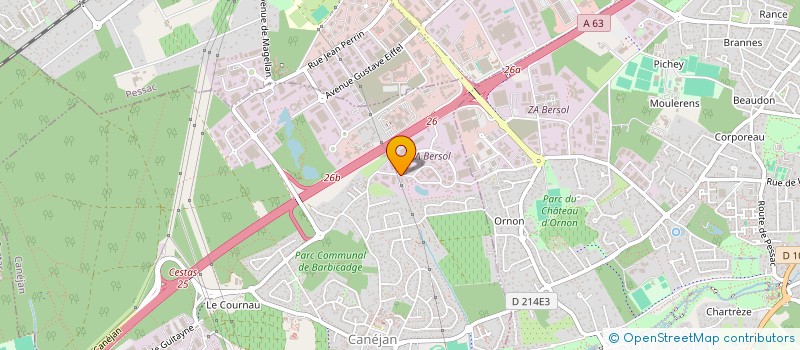 localisation de l'entreprise TL SERVICES  CANEJAN