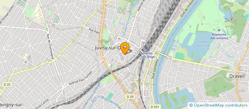 localisation de l'entreprise TL SPORT ASSO à JUVISY-SUR-ORGE
