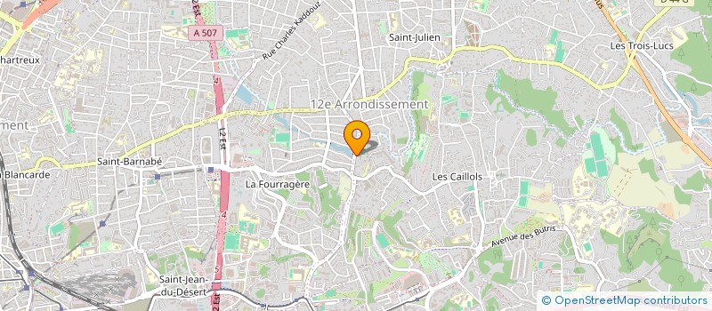 localisation de l'entreprise TL SUD à MARSEILLE