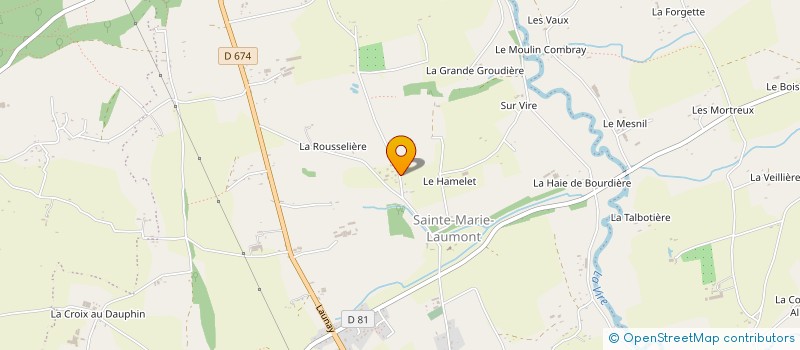 localisation de l'entreprise TL TOITURE à SOULEUVRE EN BOCAGE