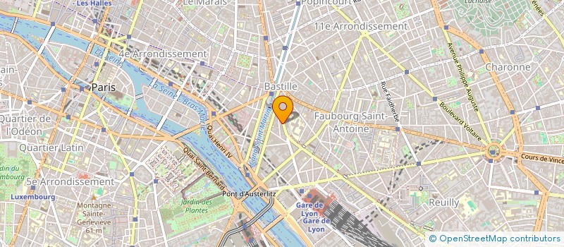 localisation de l'entreprise TL TRANS  PARIS