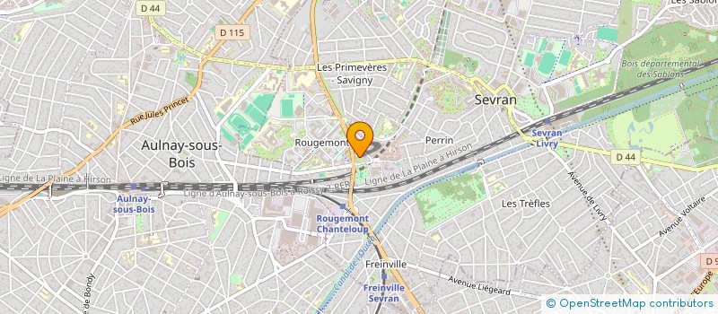 localisation de l'entreprise TL TRANSPORT à SEVRAN