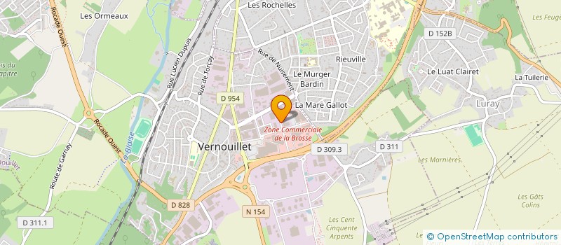 localisation de l'entreprise TL VOLT à VERNOUILLET